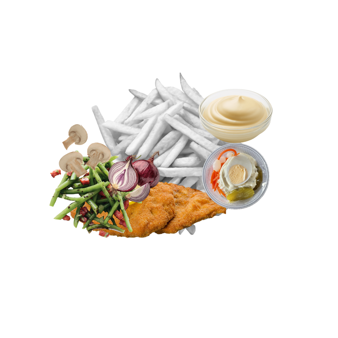 Boerenschnitzel Menu
